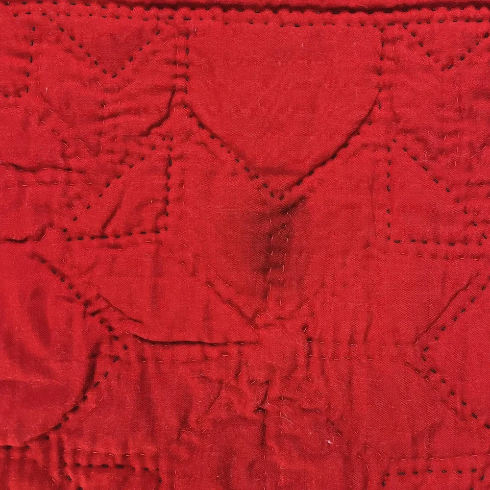 Handmade red green